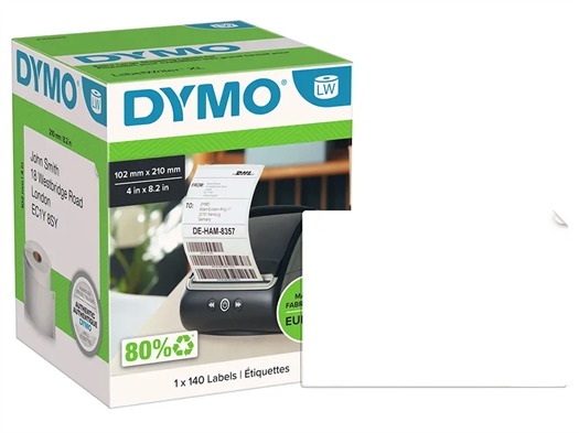 Dymo 4XL/5XL PostNord/DHL Adresse Etiket 2166659
