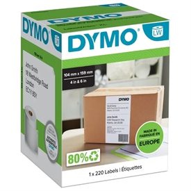 Dymo 4XL/5XL GLS/DPD Adresse Etiket S0904980